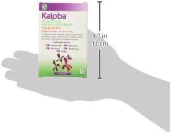 Schwabe Pharma, Kaloba Cough & Cold Relief Tablets, Pelargonium Sidoides Root Extract 20mg - Image 4