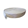 Goyer-Marine-FireHose-Bulk-Jacket-Chafe-Guard-2-Inches-Flat-No-Lining-White-6-Feet
