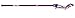 STX Lacrosse Women's Crux 100 Complete Stick with Head, Handle & Strung, Purple/Pink