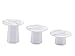 Sugar & Cloth Marble Melamine Mini Cupcake Trio Stand Set
