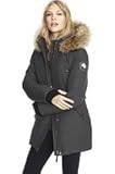 Alpinetek Women's Mid-Length Down Parka