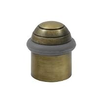 Deltana UFBD4505U5 Bumpers and Stops 1-5/8 Inch Height Solid Brass Round Universal Floor Bumper Dome Cap