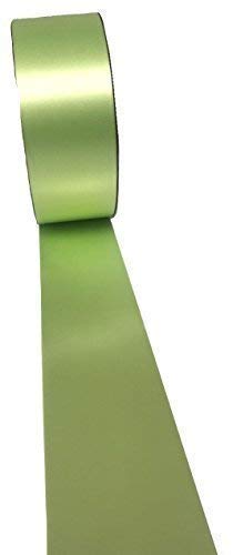 INERRA Ribbon - 100 Yards - 50mm (2") Florist Wedding Car and Craft Uses (Lime Green)