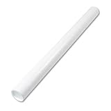 Quality Park 46026 White kraft mailing tubes w/recessed end plugs, inside: 42x3-1/2 dia, 25/ctn