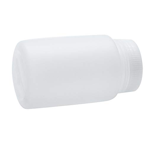 Sscon 3pcs 250ml Plastic Wide Mouth Laboratory Reagent Bottle Sample Sealing Bottle