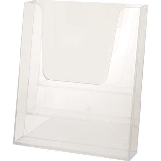 Stalwart CB590 Leaflet Holder, 1 Pocket, Size: A4 Portrait, Capacity: 35