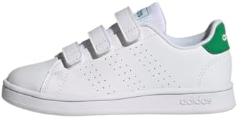 adidas Advantage Court Lifestyle Hook-and-Loop Shoes, unisex child