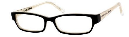 Marc by Marc Jacobs MMJ453 Eyeglasses-0P0H Black Beige Crystal-50mm