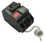 GE Breakers THQL2120GF1 20A, 2P, 120V, 10 kAIC, Q-Line Ground Fault CB
