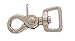 Tough-1 Nickel Plated Trigger Snap