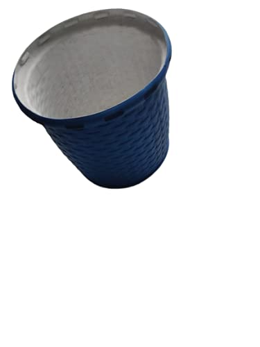 Tirupati Flora Planters Plastic Flower Pots (18Inch) Blue-Classic Garden Planter-Modern Garden Flower Pots-Recyclable Plastic Planters for Both Indoor and Outdoor Gardening (Pack of 5) (10)