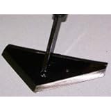 Rogue Scuffle Hoe high Grade Tempered Steel 60-inch Wooden Handle 6 inch Wide Triangle Head Sharp on All 3 Sides Handmade Sturdy Built