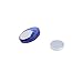 Lottoy 1 Pair Unisex Weight Loss Blue Eyes Shape Ear Stud, Healthy Magnetic Therapy Earrings 10mm, No Piercing