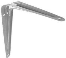 350mm 14" x 12" No.240 London Shelf Brackets Grey