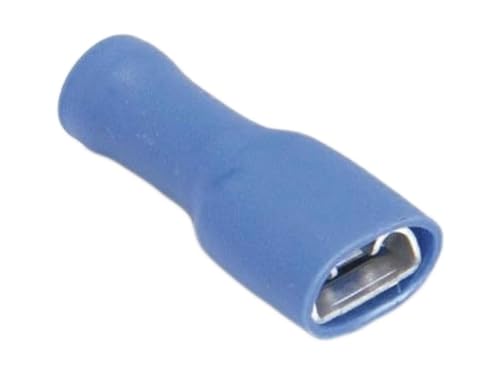 Vorisolierte PHS-7-Buchsen blau (100 Stück) für elektrische Klemmen, ideal für sichere und effiziente elektrische Verbindungen in verschiedenen Anwendungen.