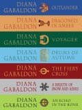 Diana Gabaldon Outlander Series Seven Book Set [Outlander, Voyager, Dragonfly in Amber, Drums of Autumn, Fiery Cross, Breath of Snow and Ashes, Echo in the Bone]