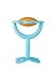 Innobaby Original Teethin' Smart EZ Grip Flower Teether Rattle and Sensory Toy for Babies and Toddlers. BPA Free Teether