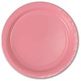 Paper Plates 7 Inch Pink