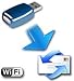 USB KeyLogger Nano Wi-Fi 8MB White Edition