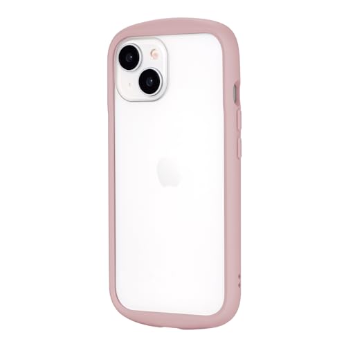ルプラス(Leplus) iPhone 15/iPhone 14 耐衝撃ハイブリッドケース 「Cleary」 ダスティピンク TPU PC 保護 シェルカバー LN-IM23PLCPK