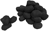 The Stove Wizard Ceramic Gas Fire Coals Pack 14 Large Cast Pieces view 2