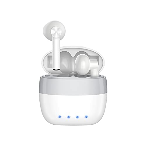 HACURLIST Wireless Headphones, Bluetooth Headphones 5.1,Wireless Earphones IPX7 Waterproof,30H Playtime,Built in Mic Deep Bass,Touch Control,Running Sport