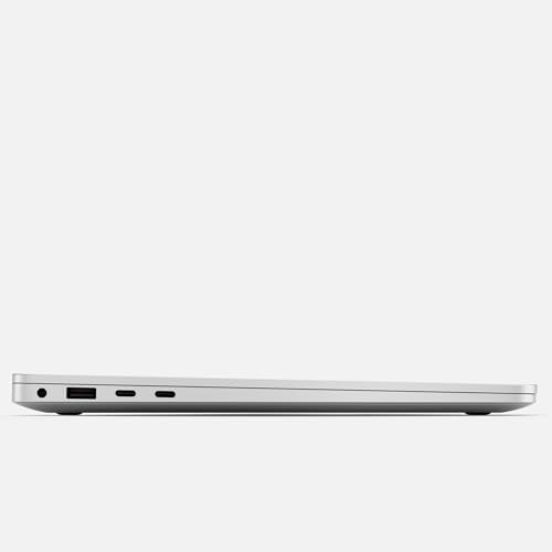 Microsoft Surface Laptop | Copilot+ PC | Ecrã tátil de 13,8" | Snapdragon X Plus | 16GB de RAM | SSD de 256GB | Modelo mais recente, 7ª Edição | Platina