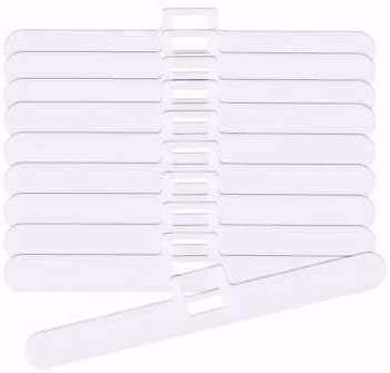 Vertical Blind Top Hangers for 89 mm Slats, White, Spare Parts for Repair (10, White)