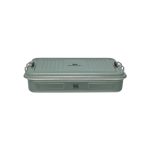 STANLEY 1913 Useful Classic Box 1.2L - Spülmaschinenfest - Lunchbox aus Edelstahl - Stapelbare Sandwich-Box - BPA-Frei - Sicherer Verschluss - Hammert