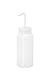 Vestil BTL-WW-16 Wide Mouth Low Density Polyethylene (LDPE) Round Squeeze Wash Bottle with Wide Neck and Clear Cap, 16 oz Capacity, Translucent