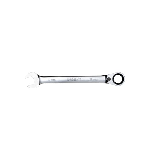 303-119 Reversible Ratcheting Combination Wrench 19 mm