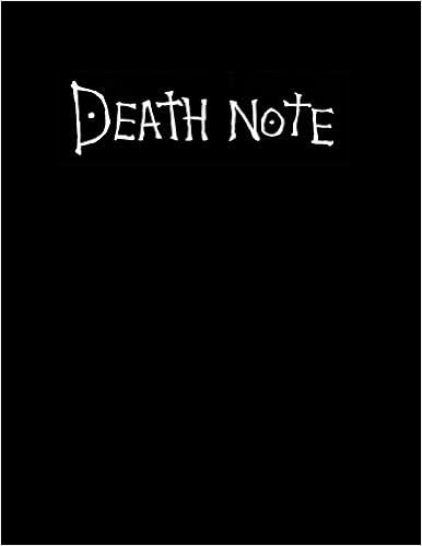 Death Note Line Notebook Journal Chai Stocker Amazon Com Books Death Note Line Notebook Journal Chai Stocker Amazon Com Books