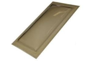 SUNTEK Sun-Tek Mobile Home Skylight 16" x 24" 14x22 Double Pane Dome Lens. Flashing Flange is 21"x29"