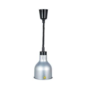 commercial warmer lamp restaurant heat pendent retractable warming