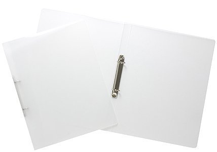 Tiger clear A4 slim (20mm spine) 15mm 2 ring project style ringbinder
