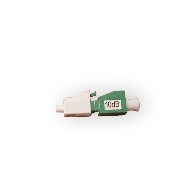 CHB Fibre Optic Attenuators 1dB 5dB 10dB 20dB Fixed Value SC LC APC UPC Male to Male/Female Single Mode 1310nm 1550nm Fiber Connector Attenuation (10dB LC/APC Male to Female)