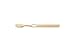 Bass Brushes | Toothbrush | Dental Grade Nylon Bristle | Premium Acrylic Handle | Gold Finish | Model TB4 - GLD