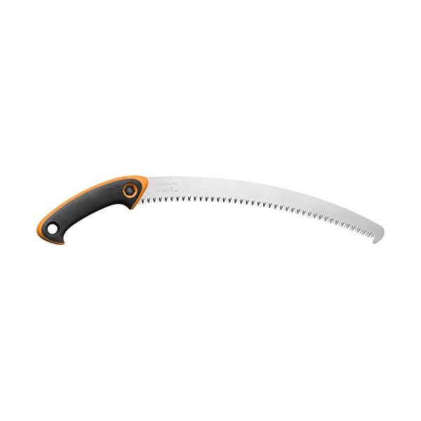 Fiskars Profi HandsÃ¤ge fÃ¼r frisches Holz, Grobzahnung, Hochwertiges Stahl-SÃ¤geblatt, Inklusive AufbewahrungskÃ¶cher, Schwarz/Orange, SÃ¤geblattlÃ¤nge: 33 cm, SW-330, 1020199