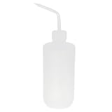 uxcell Lab Bent Tip Plastic Liquid Water Oil Storage Squeeze Bottle 1000mL