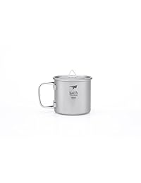 Keith Titanium ti3240 single wall Taza con mango p
