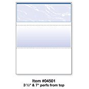 DocuGard Standard Blue Marble Top Check, 24 Pound, 8.5 x 11 Inches, 250 Sheets (04501-250)