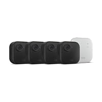 Blink Outdoor 4 XR – two-year battery wireless camera with 4x security coverage, 1000 ft open-air range or 400 ft with typical use — 4 camera system.