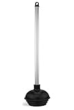 Neiko 60166A Toilet Plunger with Patented All-Angle Design | Heavy Duty | Aluminum Handle