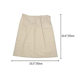 Mythrojan Medieval Ecru Apron: Ideal for Cooking