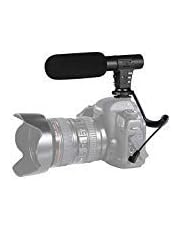 Kameramikrofon, Shotory-Videoaufnahmemikrofon Professionelles externes Hypercardioid-Mikrofon an der Kamera für Nikon Canon DSLR-Kamera/DV-Camcorder