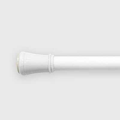 Spring Tension Curtain Rod 18 30 Inches Small Tension Rods