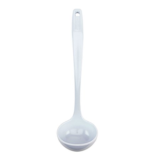 Good Cook Classic 12-Inch White Melamine Ladle