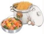 Heuck 36002 Classics Series Stainless Steel 4-Piece Multi-Cooker, 8-Quart by Heuck
