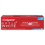 Colgate Optic White Stain Fighter Fresh Mint Gel, 4.2 oz (Pack of 2)