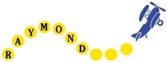 Nursery, personalized, airplane, decal, sticker, name, child, room, decor, 5 foot long